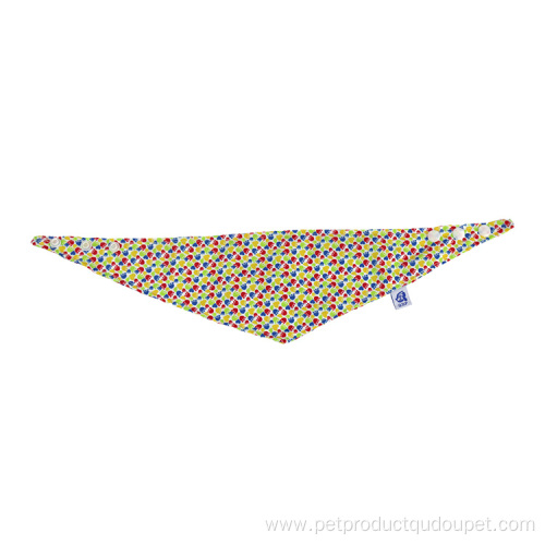 bufanda triangular lavable ajustable del animal doméstico de los baberos del pañuelo del perro